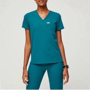 FIGS scrub set Pacific Blue